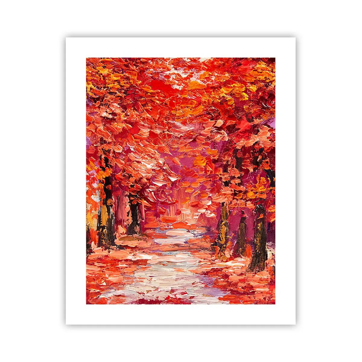 Affiche - Poster - Impression d'automne - 40x50 cm