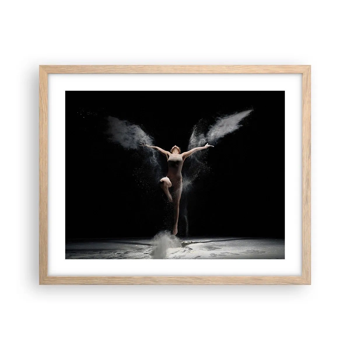 Affiche dans un chêne clair - Poster - Les elfes existent - 50x40 cm