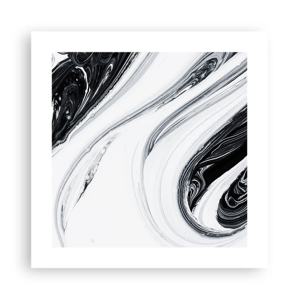 Affiche - Poster - Une combinaison d'opposés - 40x40 cm