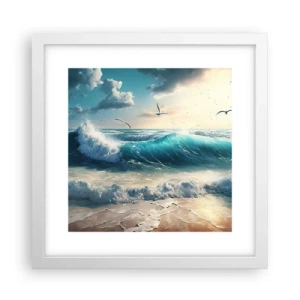 Affiche dans un cadre blanc - Poster - Ça bourdonne seulement pour toi - 30x30 cm