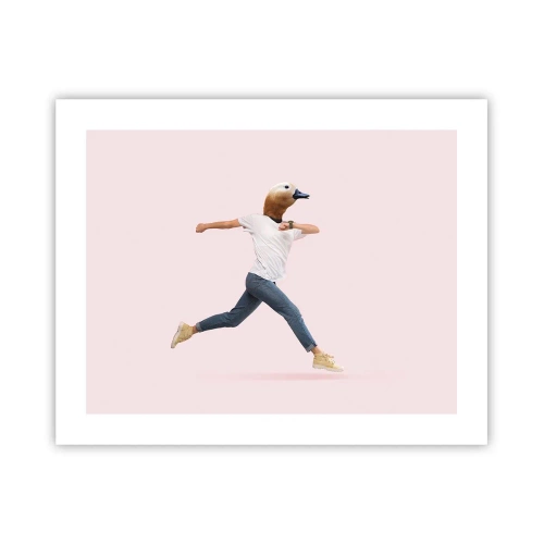 Affiche - Poster - Une pincée d'absurdité - 50x40 cm