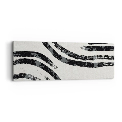 Impression sur toile - Image sur toile - À moitié arrêté - 90x30 cm