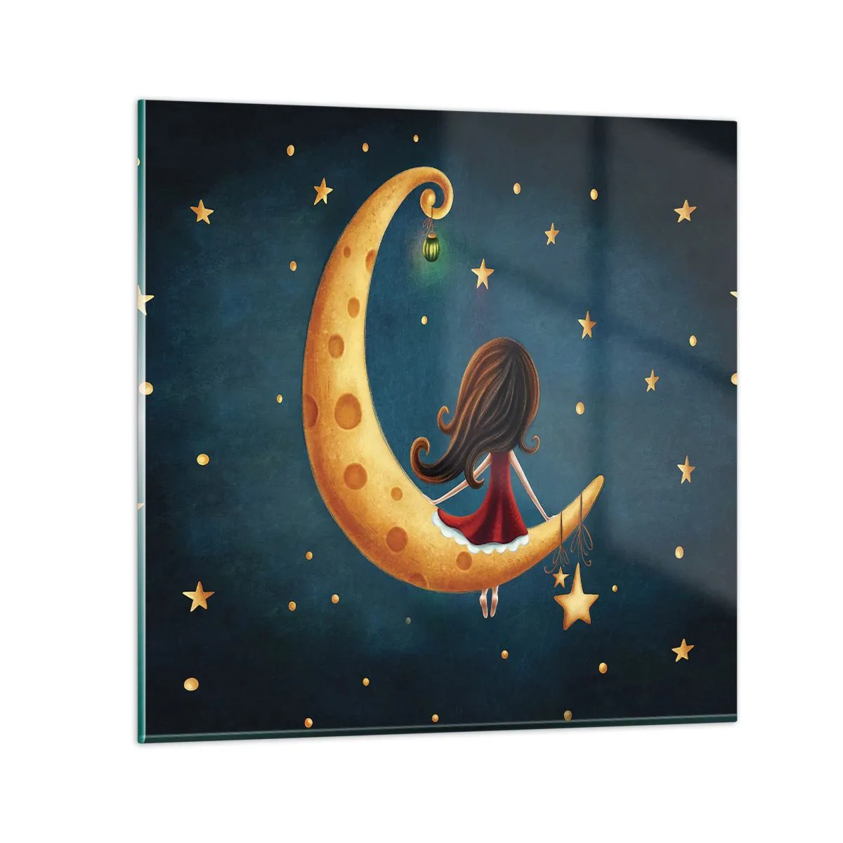 Impression sur verre - Image sur verre - Il était une fois... - 50x50 cm