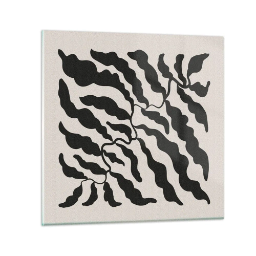 Impression sur verre - Image sur verre - La nature du carré - 30x30 cm