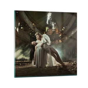 Impression sur verre - Image sur verre - L'esprit du théâtre ancien - 70x70 cm