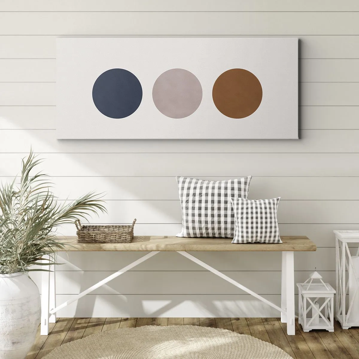 Impression sur toile - Image sur toile - Symbole d'excellence - 90x30 cm