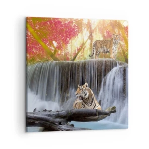 Impression sur toile - Image sur toile - Paysage surréaliste - 50x50 cm