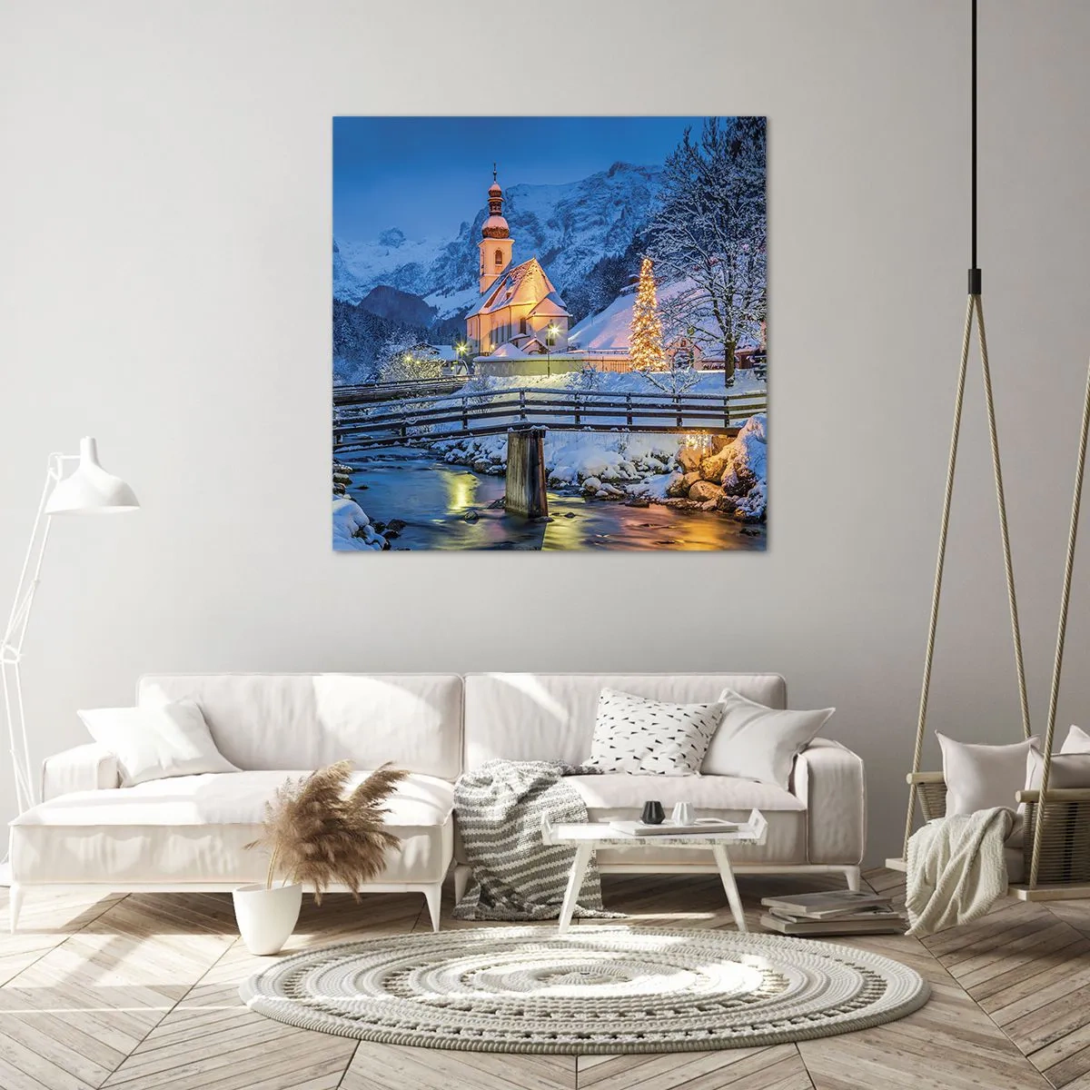 Impression sur toile - Image sur toile - L'âme du monde - 50x50 cm