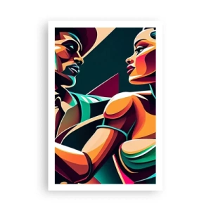 Affiche - Poster - Au rythme du coeur - 61x91 cm