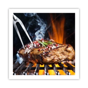 Affiche - Poster - Juteux et parfumé - 60x60 cm