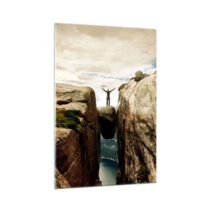 Impression sur verre - Image sur verre - Comment vous sentez-vous§ - 70x100 cm