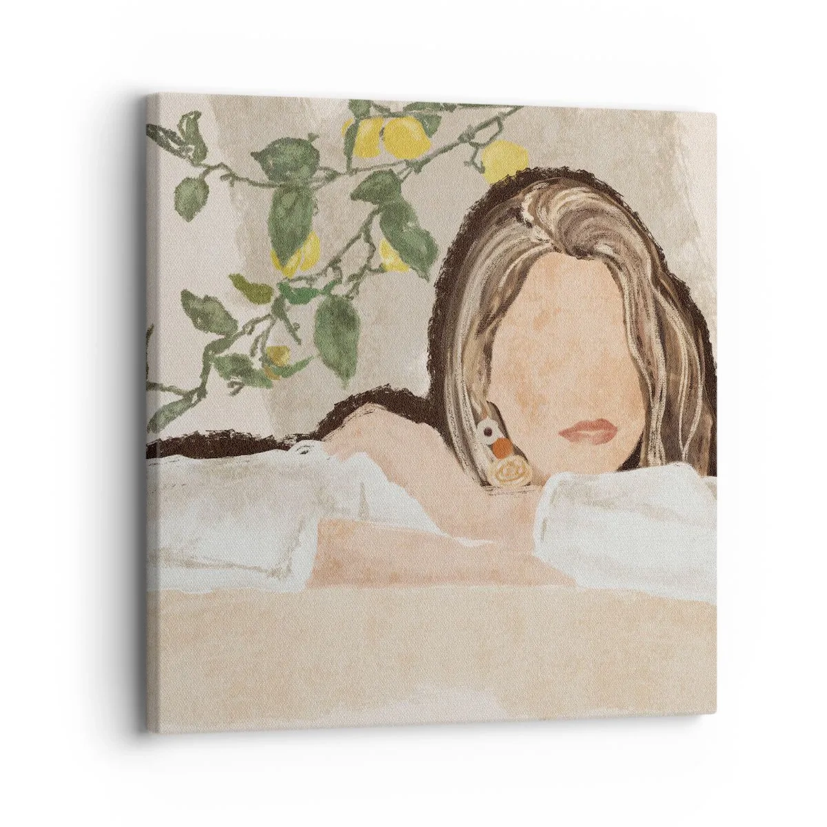 Impression sur toile - Image sur toile - La beauté du sud - 30x30 cm