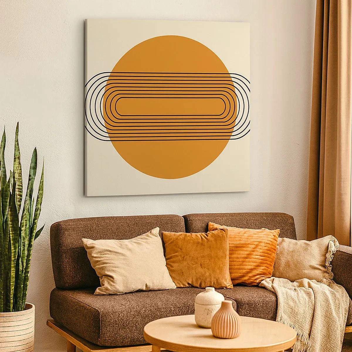 Impression sur toile - Image sur toile - Plan idéal - 30x30 cm