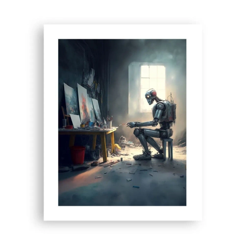 Affiche - Poster - L'acte de création - 40x50 cm