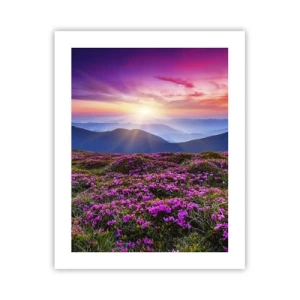 Affiche - Poster - Les herbes sentaient les grappes fraîches de la récolte - 40x50 cm