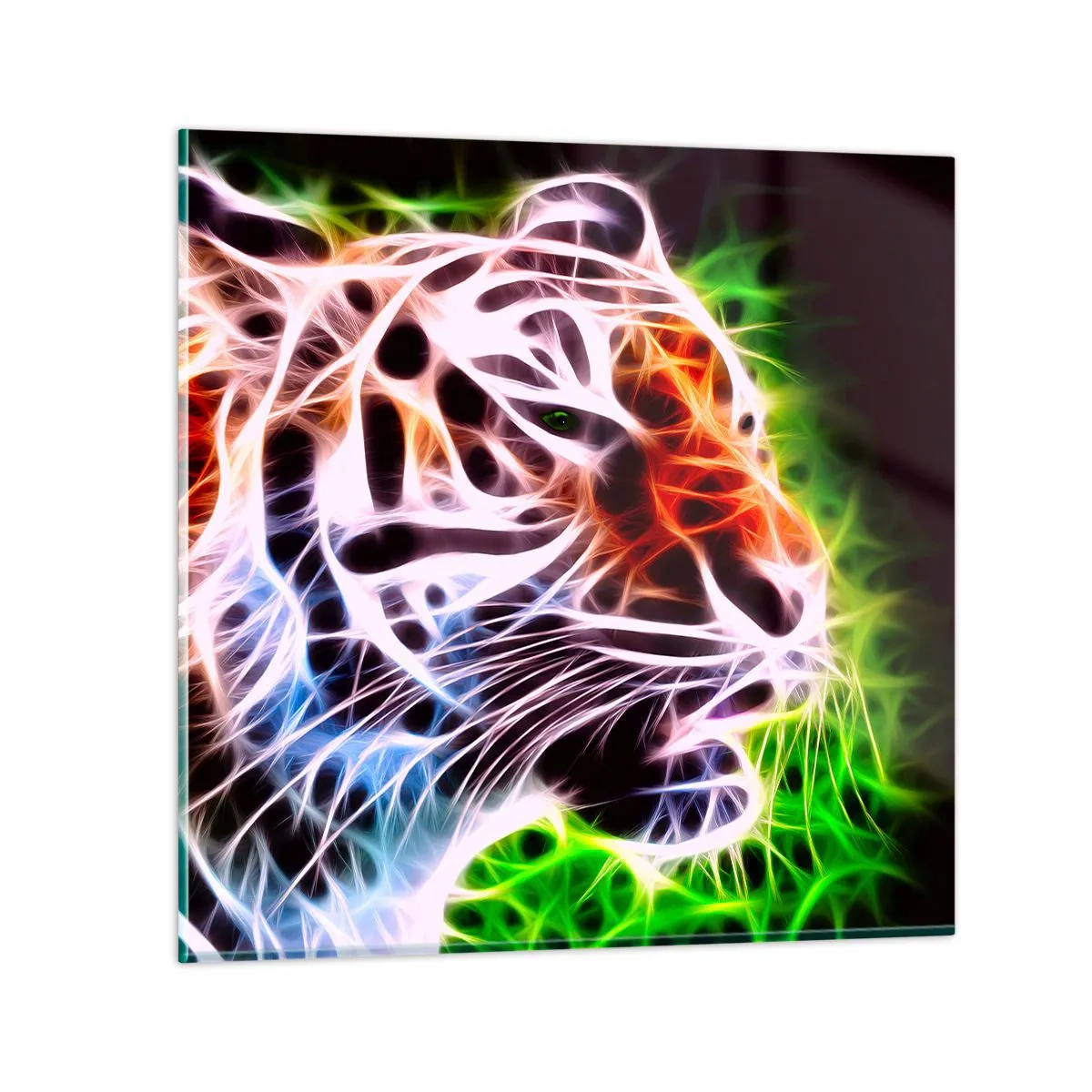 Impression sur verre - Image sur verre - L'aura dangereux - 40x40 cm