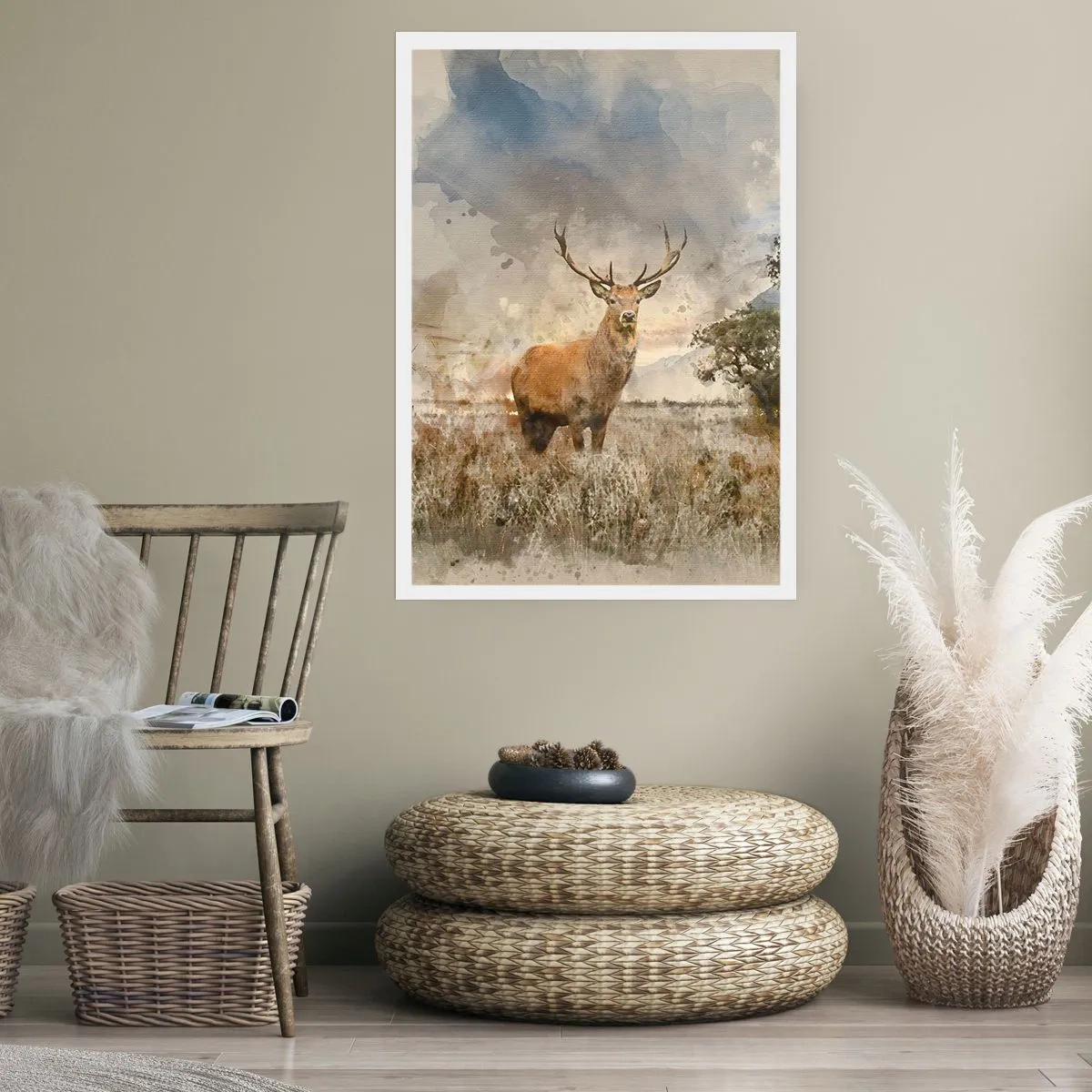 Affiche - Poster - Dignité - force - majesté - 30x40 cm