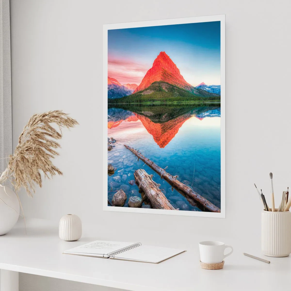 Affiche - Poster - Chaleur et fraicheur - 30x40 cm