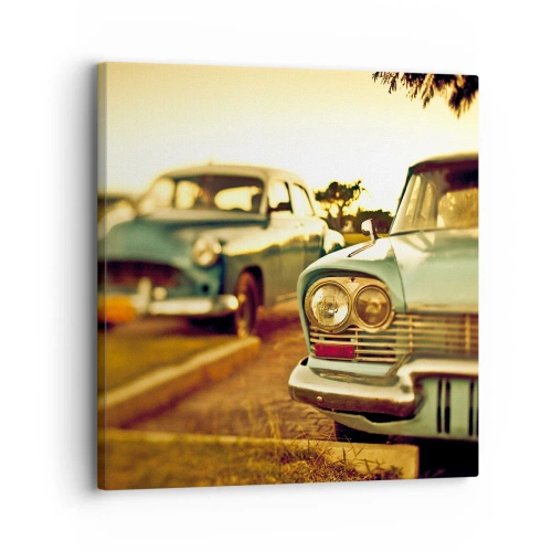 Impression sur toile - Image sur toile - Nous attendrons et verrons - 30x30 cm