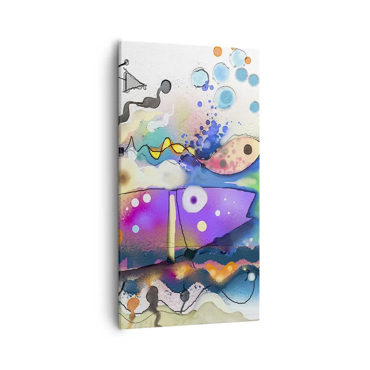 Impression sur toile - Image sur toile - Sans mots! - 55x100 cm