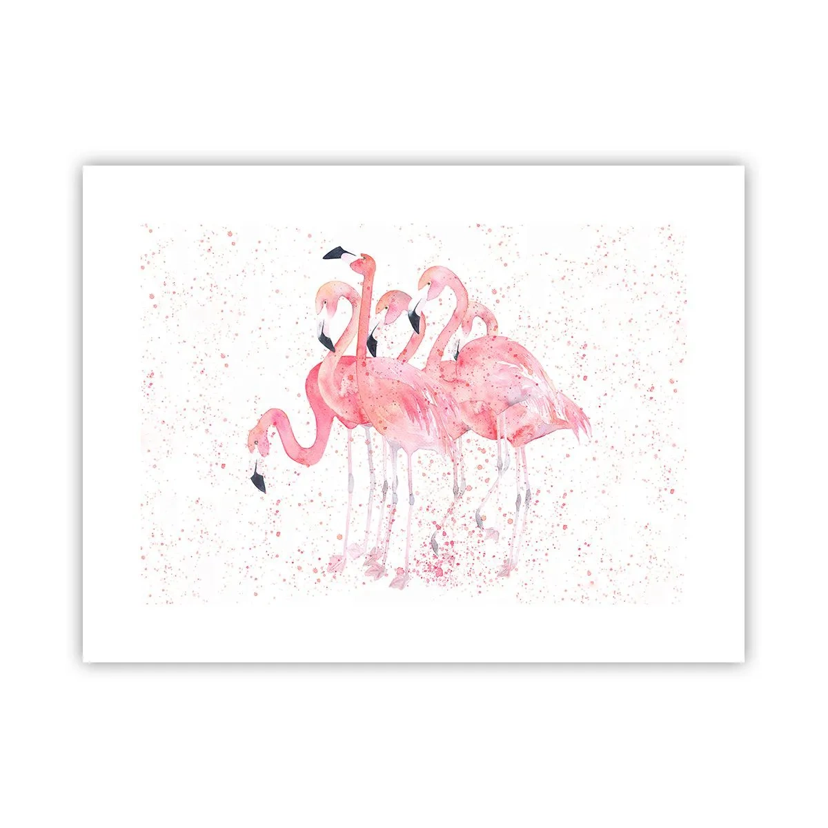 Affiche - Poster - Ensemble rose - 40x30 cm