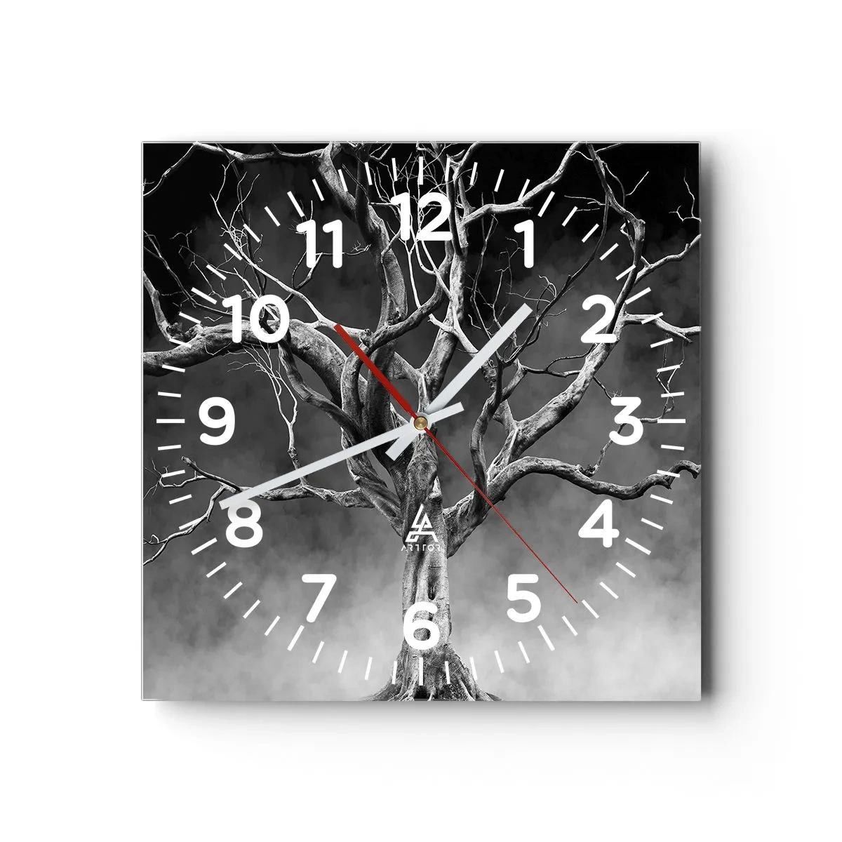 Horloge murale - Pendule murale - Primordial et sacré - 30x30 cm