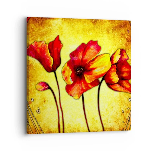 Impression sur toile - Image sur toile - Dans la décoration Art Nouveau - 30x30 cm