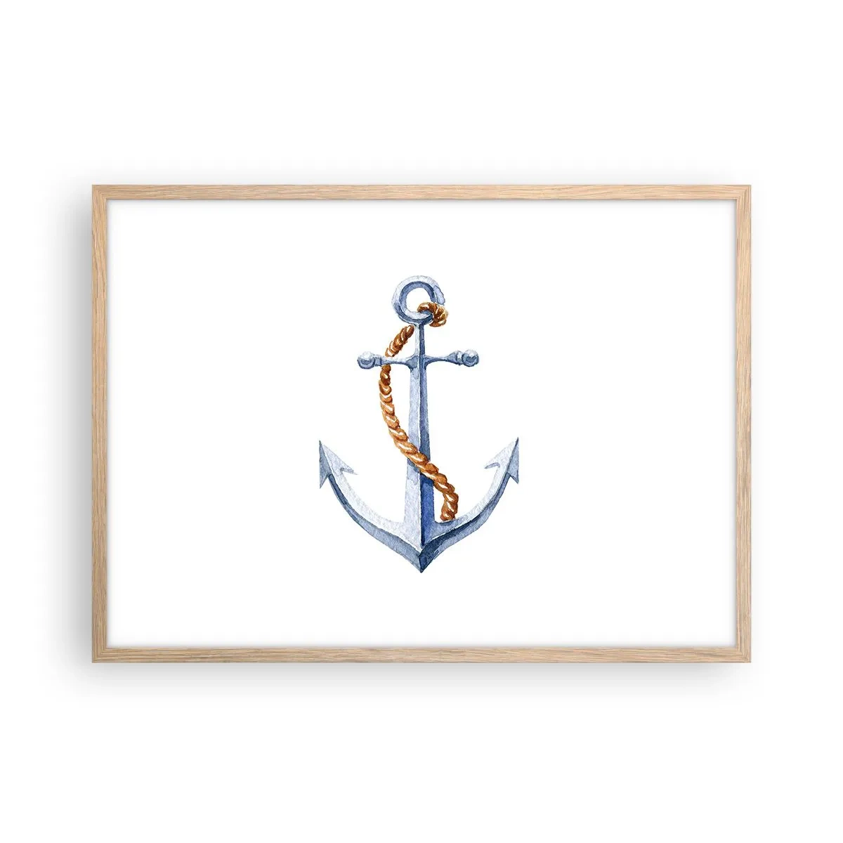 Affiche dans un chêne clair - Poster - Ah l'aventure ! - 70x50 cm