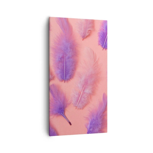 Impression sur toile - Image sur toile - Oiseau de désir lilas - 55x100 cm