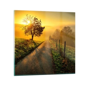 Impression sur verre - Image sur verre - Après-midi de miel - 70x70 cm