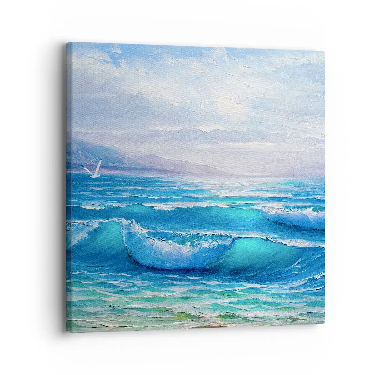 Impression sur toile - Image sur toile - Il apporte un soulagement - 30x30 cm