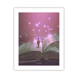 Affiche - Poster - Invitation à un autre monde - lisez ! - 40x50 cm