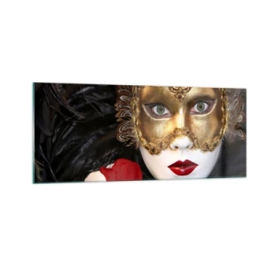 Impression sur verre - Image sur verre - Parce que la vie est un grand bal - 100x40 cm