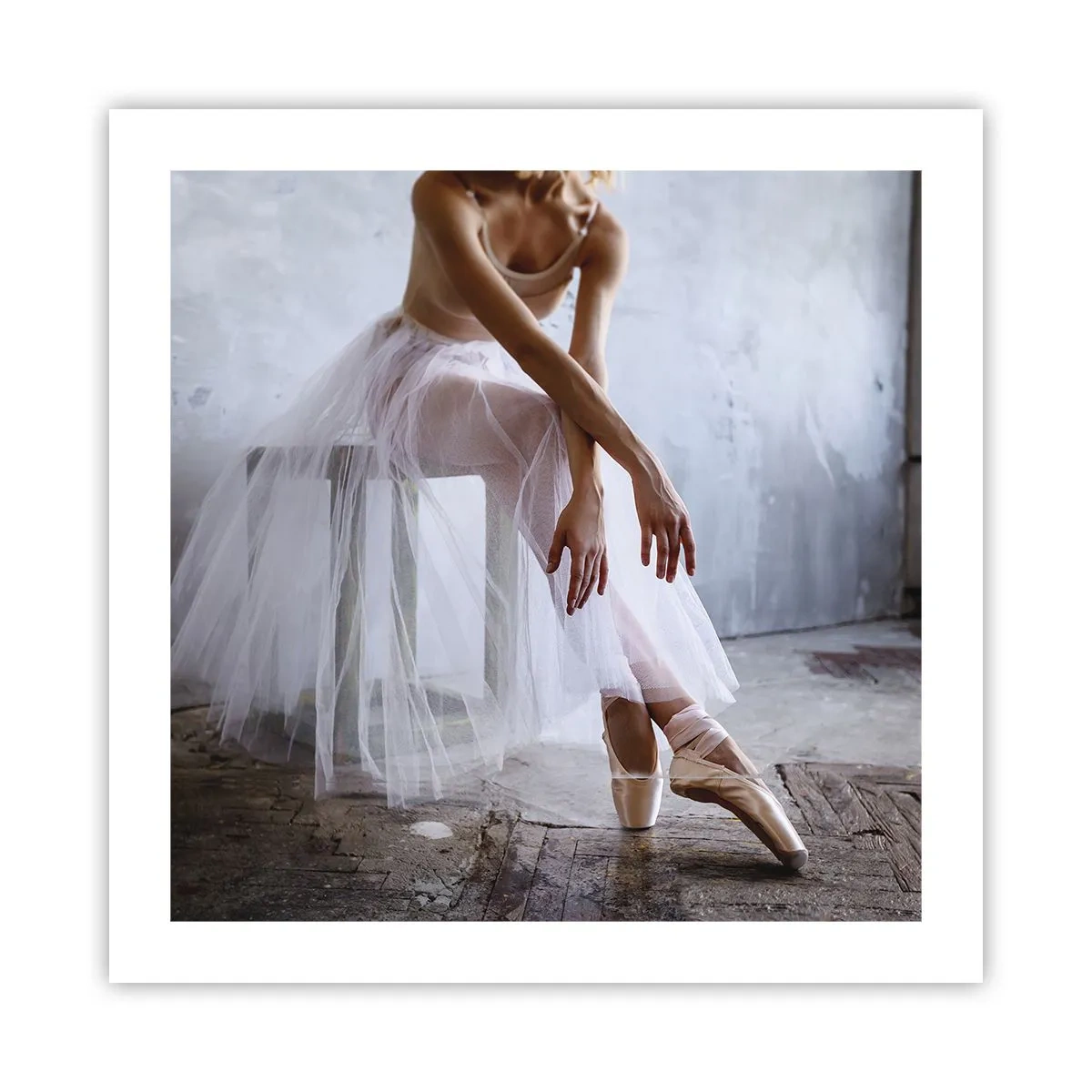 Affiche - Poster - Avant que les lumières de la rampe ne clignotent - 50x50 cm