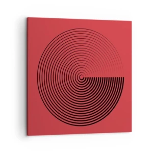 Impression sur toile - Image sur toile - Mouvement circulaire - 50x50 cm