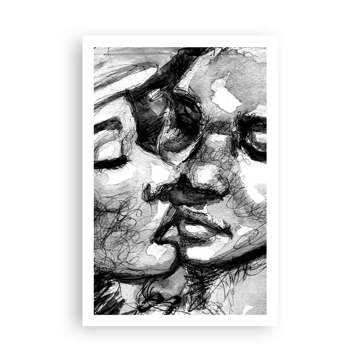 Affiche - Poster - Un moment tendre - 61x91 cm