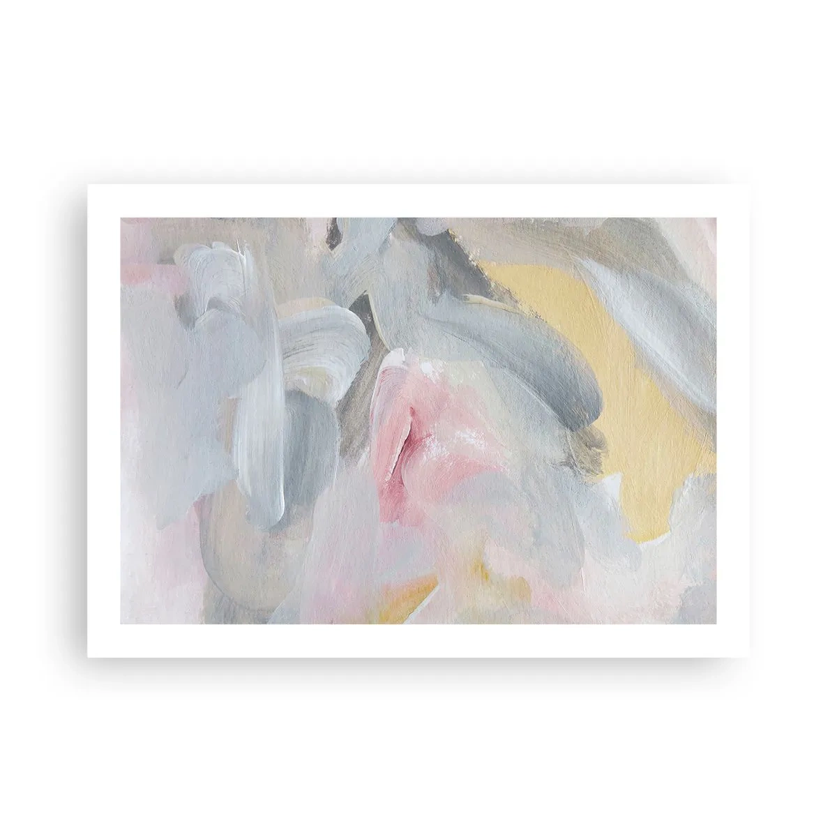 Affiche - Poster - Dans un monde pastel - 70x50 cm