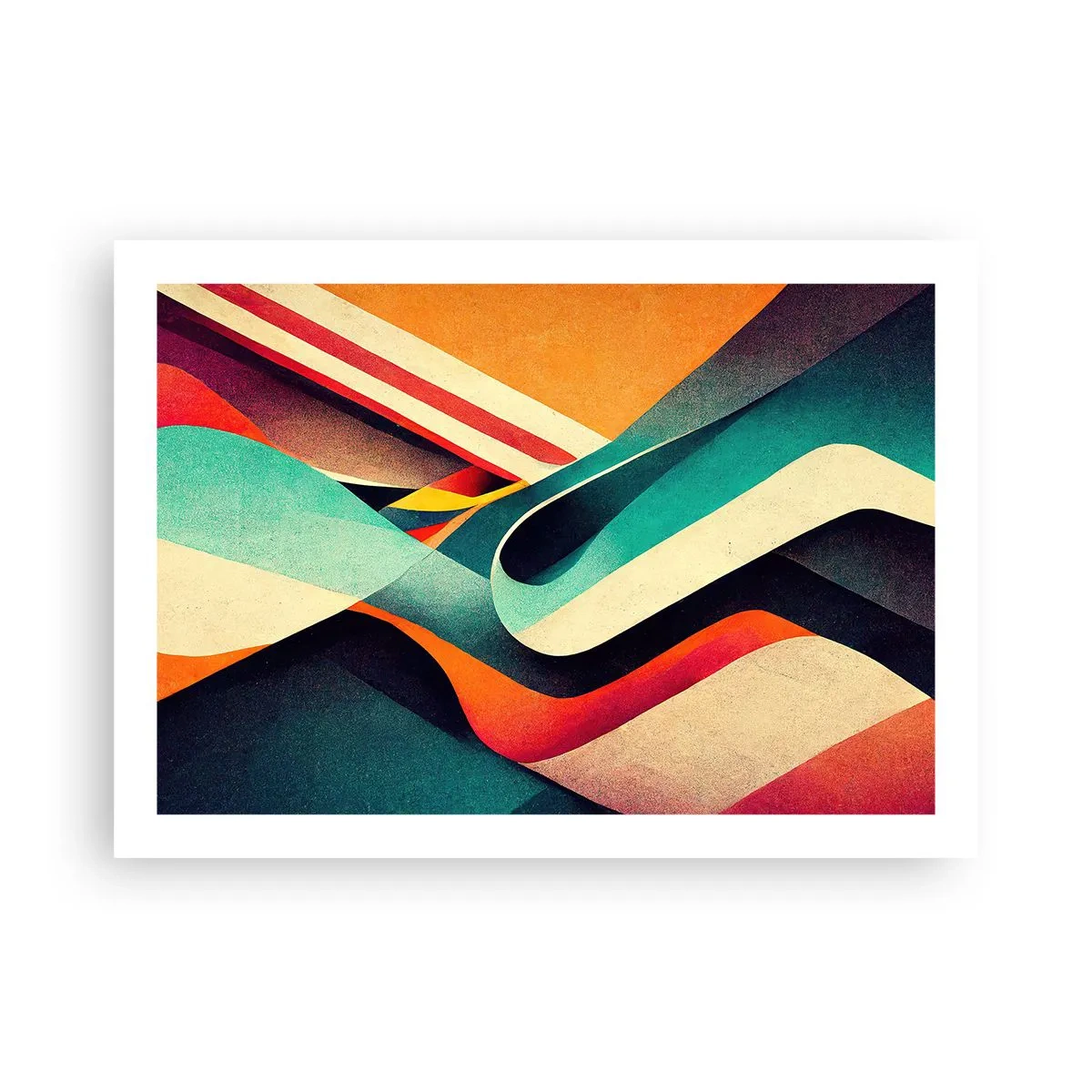 Affiche - Poster - Composition intense - 70x50 cm