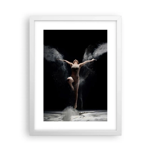 Affiche dans un cadre blanc - Poster - Les elfes existent - 30x40 cm