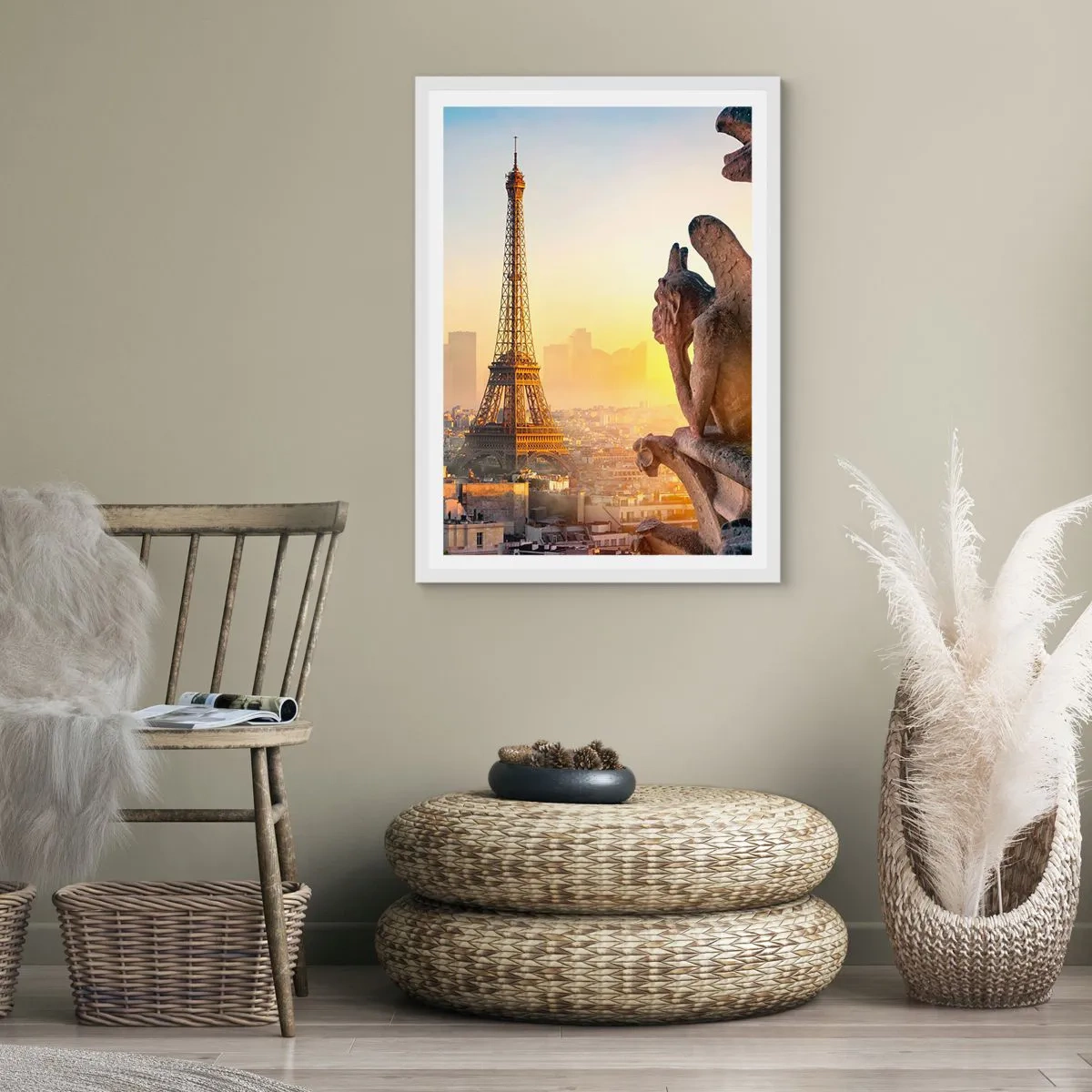 Affiche dans un cadre blanc - Poster - Tellement de choses ont changés... - 30x40 cm