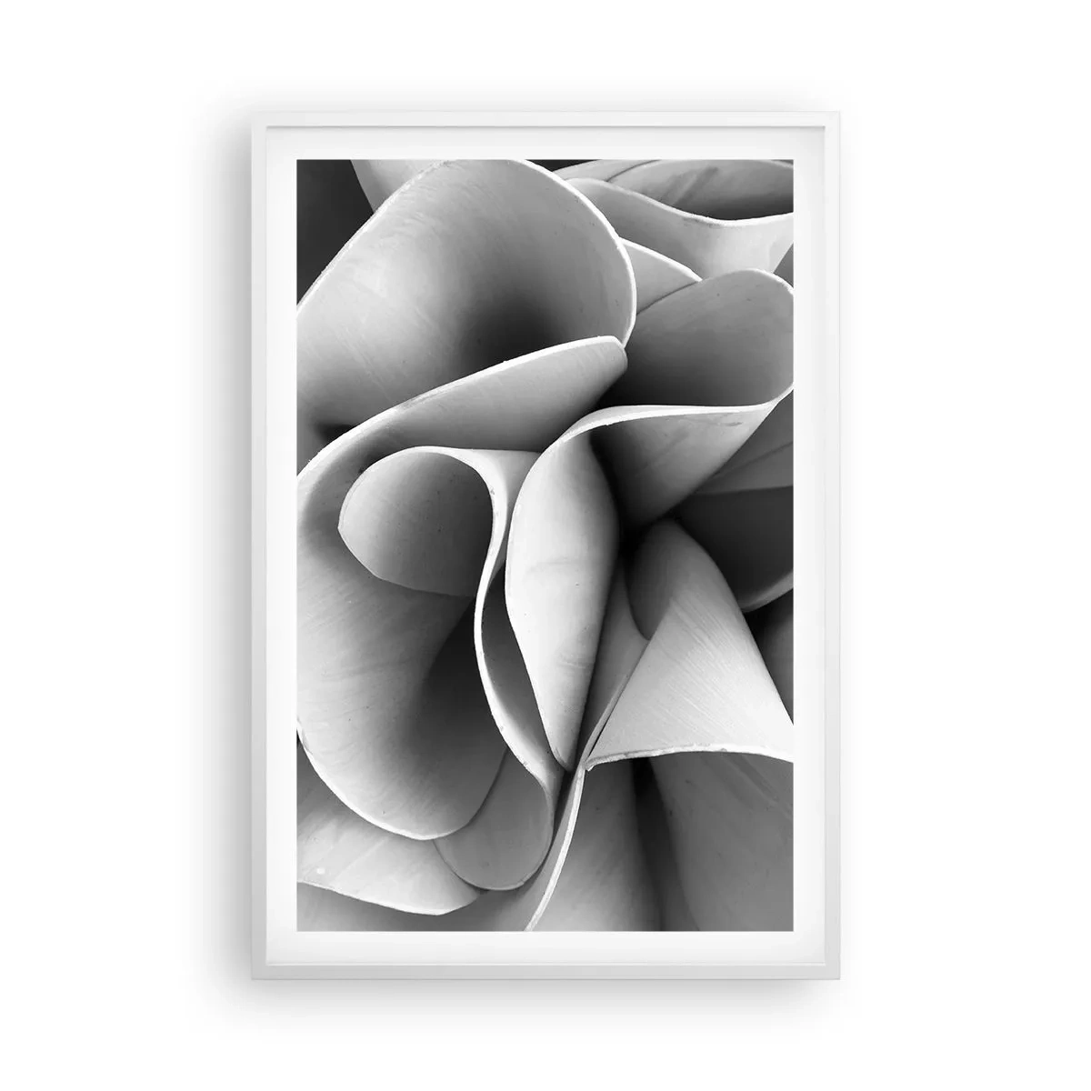 Affiche dans un cadre blanc - Poster - Il s'en passe dans l'espace - 61x91 cm