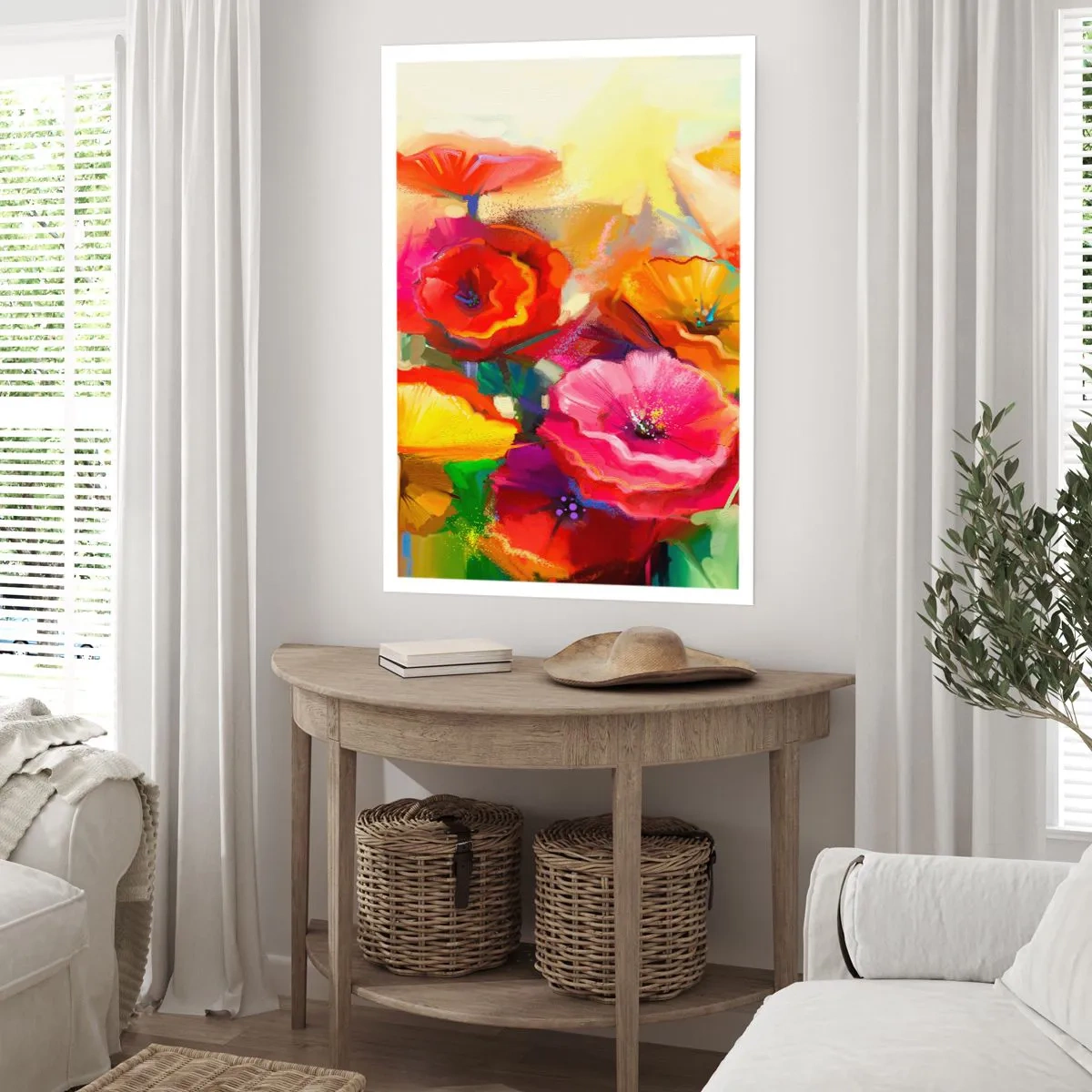 Affiche - Poster - Pas seulement rouge - 70x100 cm