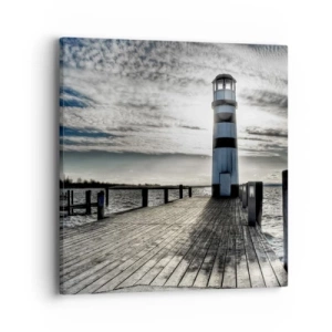 Impression sur toile - Image sur toile - Marins, je vous attend - 40x40 cm