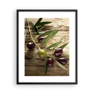 Affiche dans un cadre noir - Poster - Directement de la nature - 40x50 cm