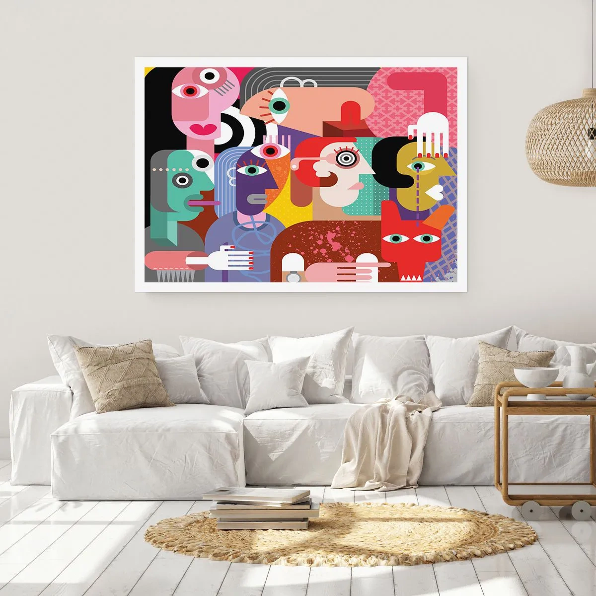 Affiche - Poster - Nous par M. Picasso - 91x61 cm