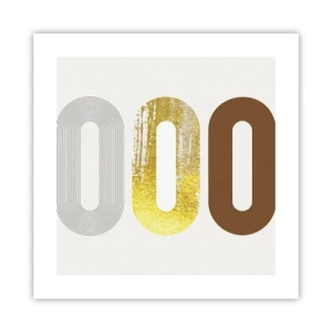 Affiche - Poster - Ooo! - 40x40 cm