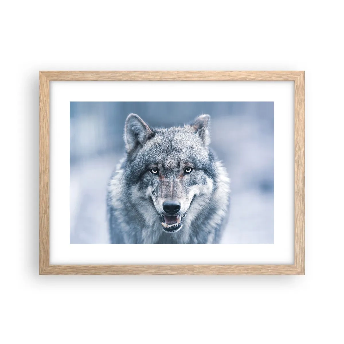 Affiche dans un chêne clair - Poster - Relèverez-vous le défi ? - 40x30 cm