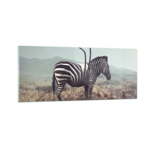 Impression sur verre - Image sur verre - Attention! Malfaçon - 100x40 cm