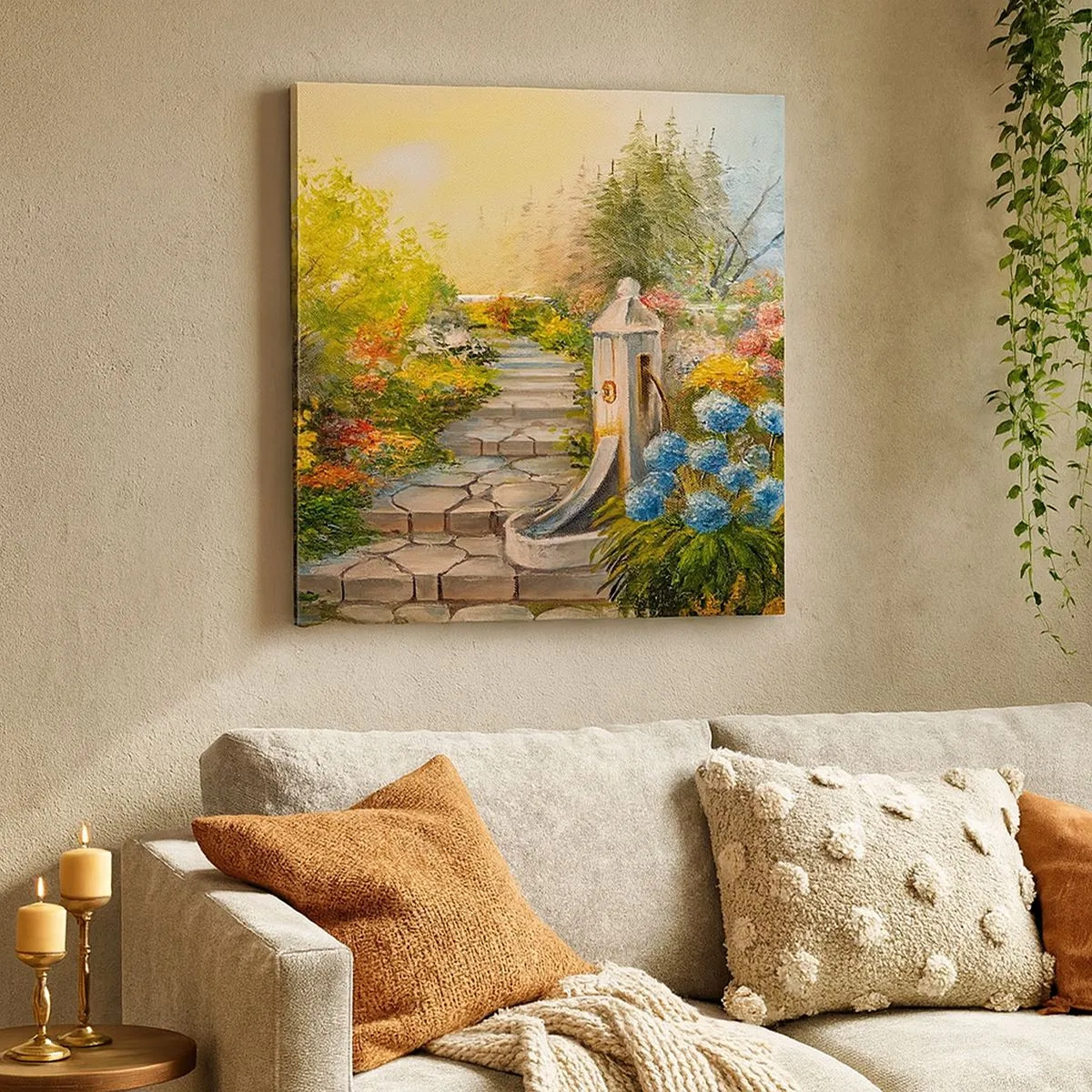 Impression sur toile - Image sur toile - En pleine floraison - 30x30 cm