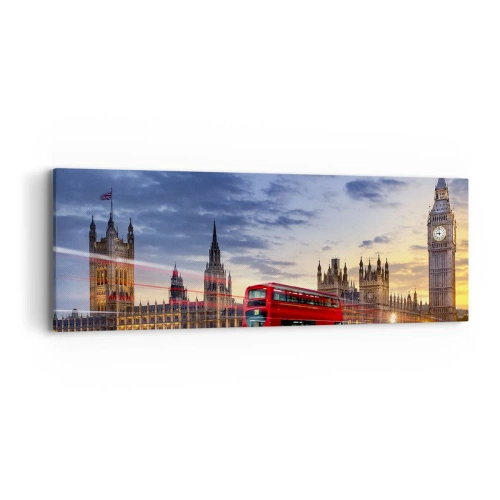 Impression sur toile - Image sur toile - Caractères spéciaux - 90x30 cm